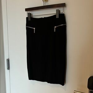 MICHAEL Michael Kors Pencil Skirt with Silver Details